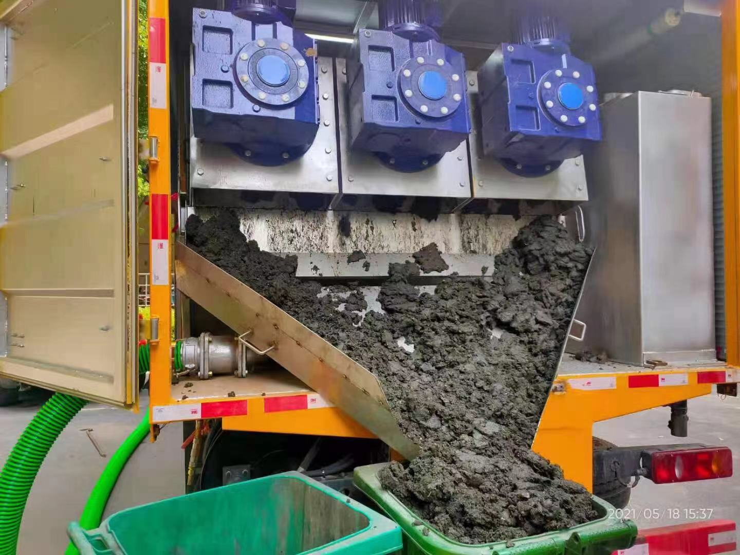 扎兰屯化粪池清掏城市维护站-泥浆净化干湿分离处理